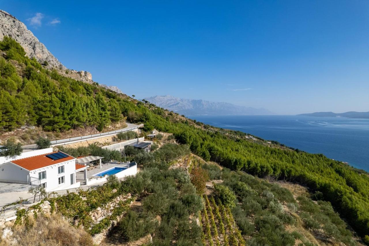 Villa Dream With Private Pool, 2 Bedrooms With En-Suite Bathrooms, Sea View Омиш Экстерьер фото