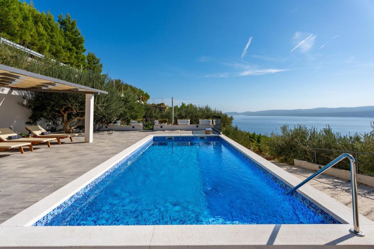 Villa Dream With Private Pool, 2 Bedrooms With En-Suite Bathrooms, Sea View Омиш Экстерьер фото